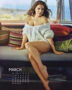 Келли Брук - календарь на 2016 год